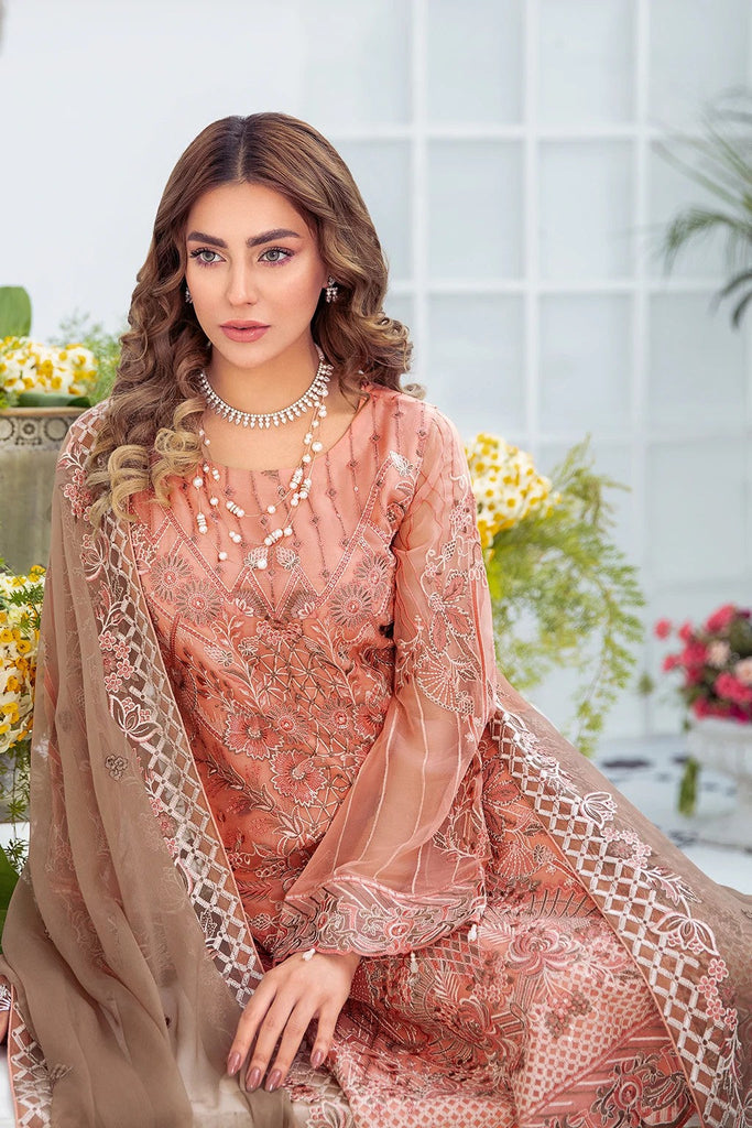 Ramsha - F 2112 Embroidered Chiffon Collection Vol 21