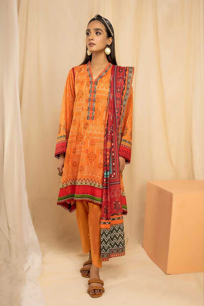 Lakhany - 3 PC Printed Lawn Suit EA429A Komal Prints Printed Lawn Collection