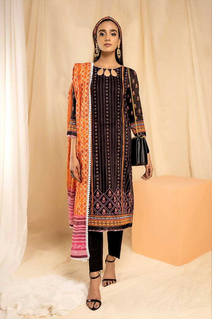 Lakhany - 3 PC Printed Lawn Suit SR94A Komal Prints Printed Lawn Collection