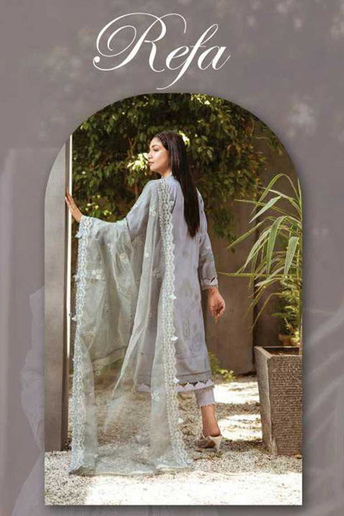 Lala - 06 Refa Jacquard Embroidered Lawn Collection