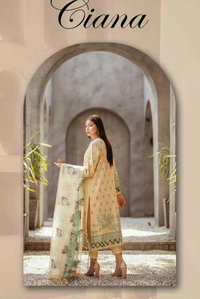 Lala - 09 Ciana Jacquard Embroidered Lawn Collection