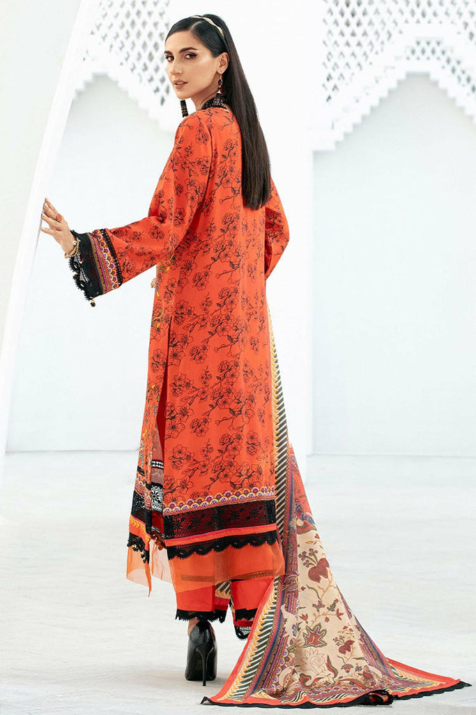 Lala - LW 0030 Blossom Embroidered Slub Linen Collection