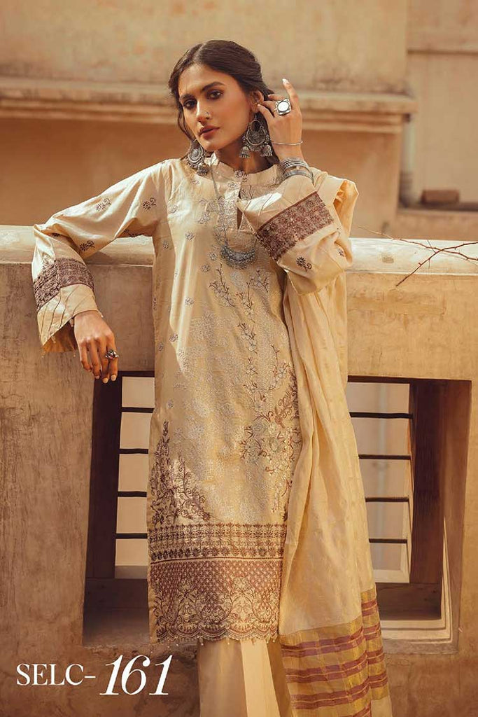 Shaista - SELC 161 Shahzal Embroidered Lawn Collection