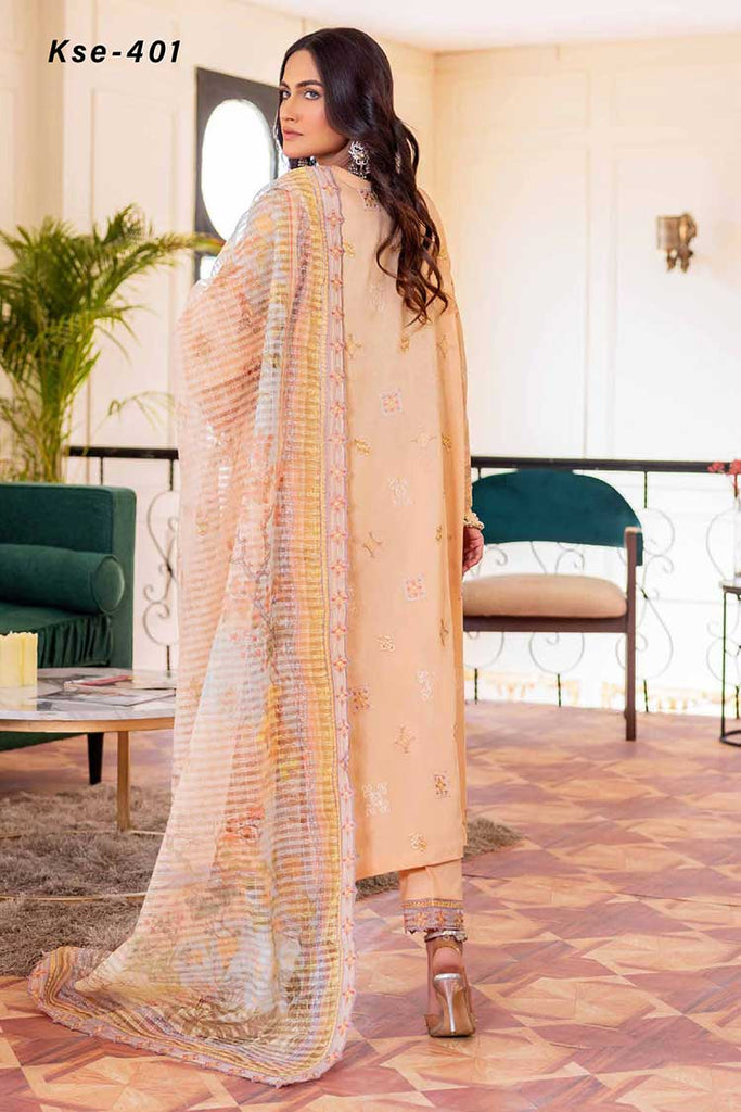 Shaista - KSE 401 Khadija Embroidered Lawn Collection