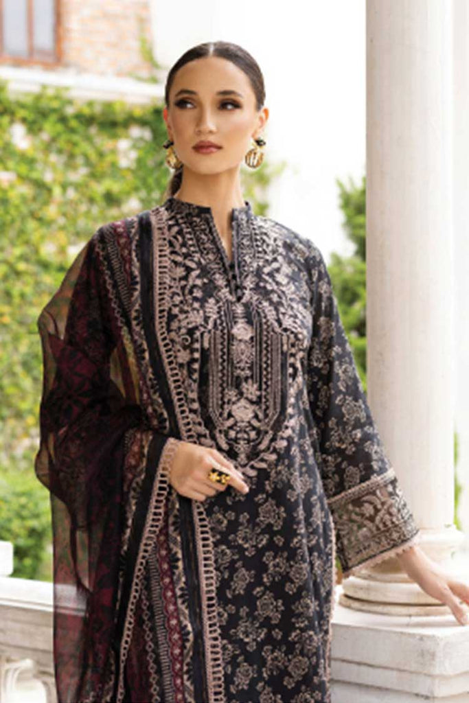 Zainab Chottani - 6A Onyx Aura Tahra Embroidered Lawn Collection