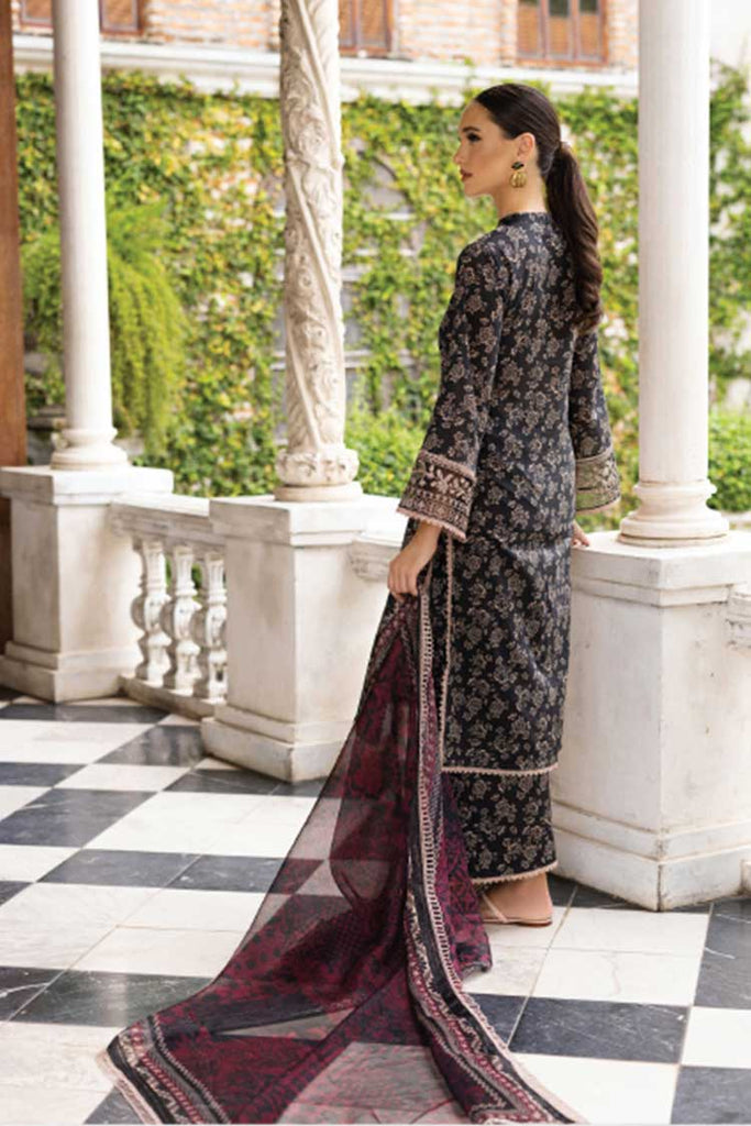 Zainab Chottani - 6A Onyx Aura Tahra Embroidered Lawn Collection