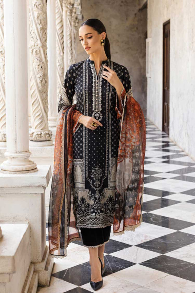 Zainab Chottani - 9A Celestial Bliss Tahra Embroidered Lawn Collection