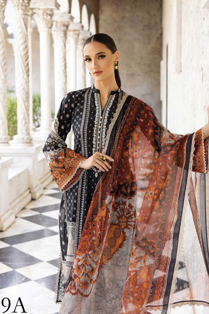 Zainab Chottani - 9A Celestial Bliss Tahra Embroidered Lawn Collection