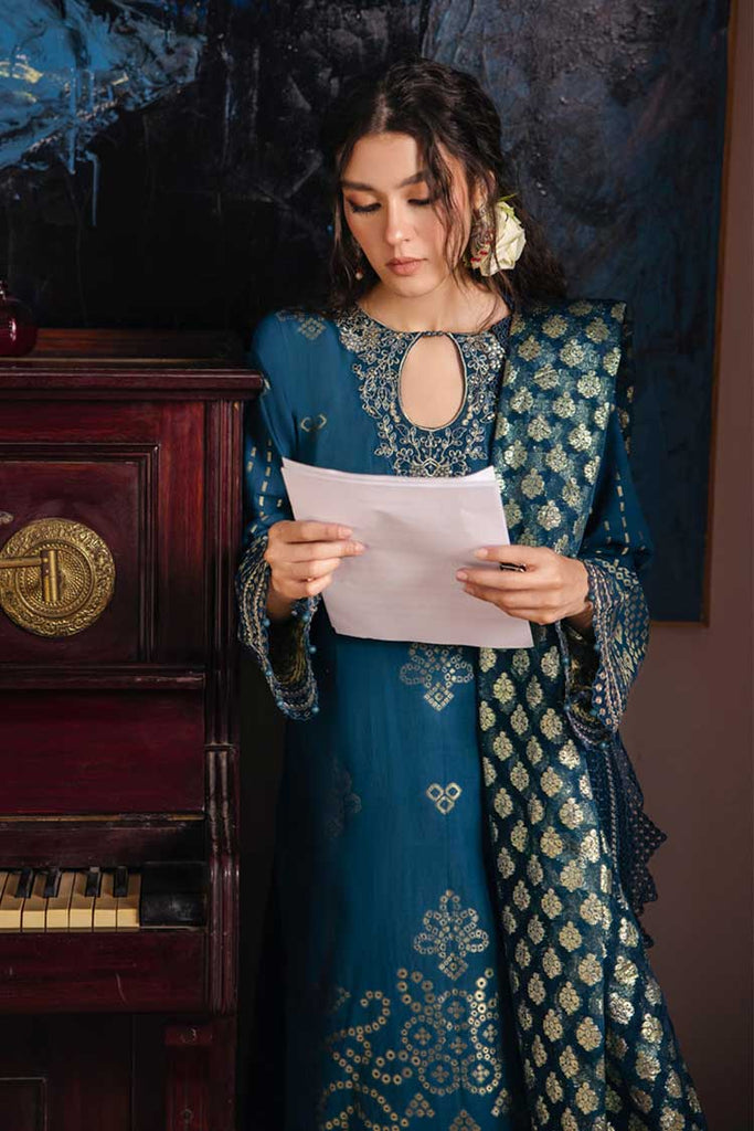 Nureh - NJ 83 Maya Embroidered Cambric Jacquard Collection