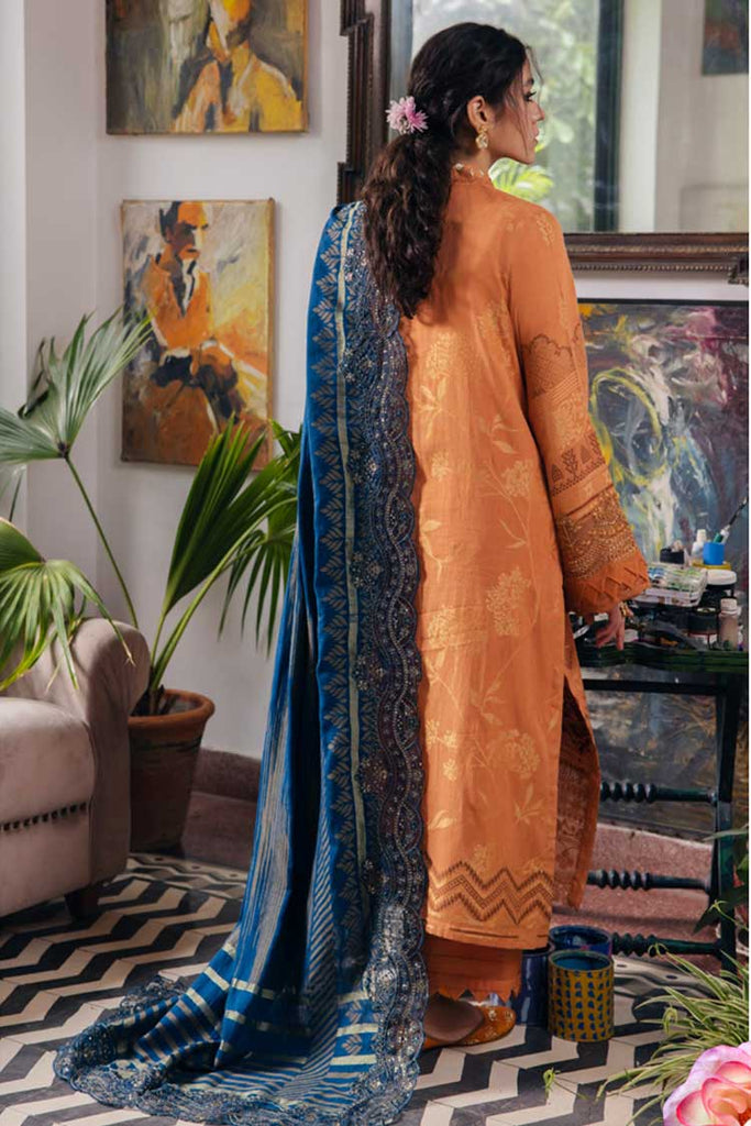 Nureh - NJ 86 Maya Embroidered Cambric Jacquard Collection