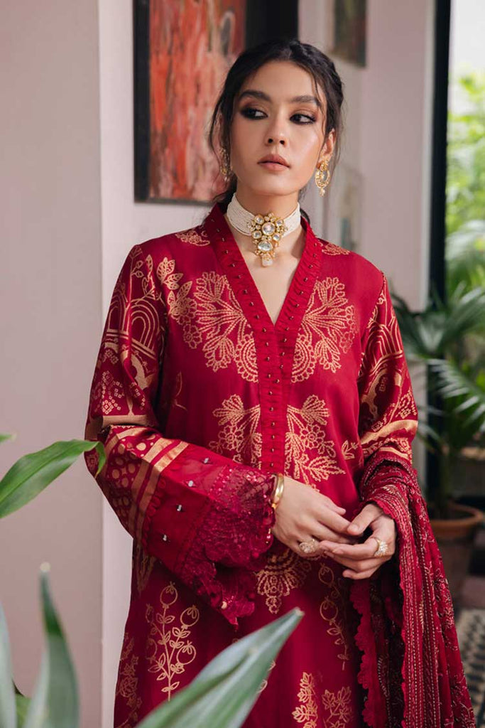 Nureh - NJ 87 Maya Embroidered Cambric Jacquard Collection