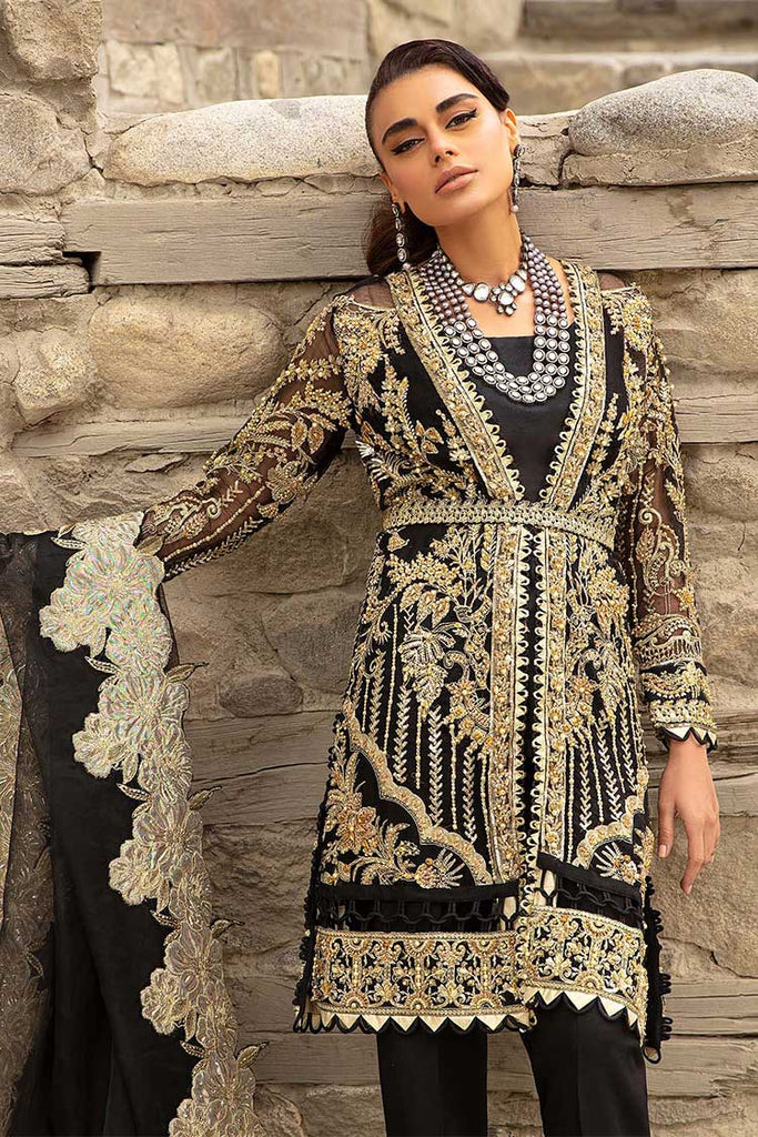 Maryam Hussain - MLF23 01 Husn Marwa 4 Piece Festive Collection