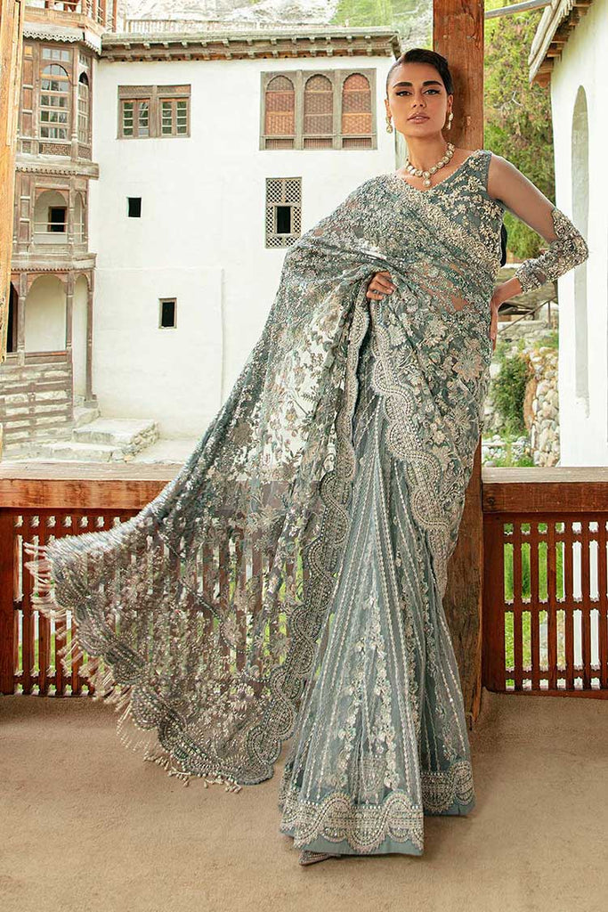 Maryam Hussain - MLF23 02 Resham Marwa 4 Piece Festive Collection