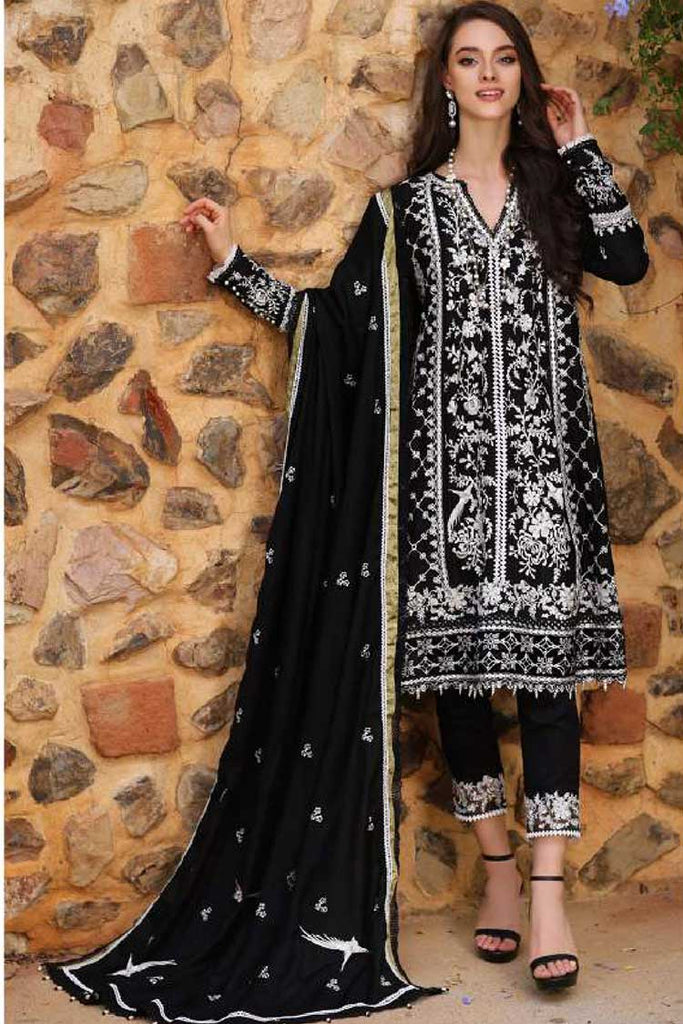 Noor by Saadia Asad - Design 01 Noor Luxury Winter Shawl Collection