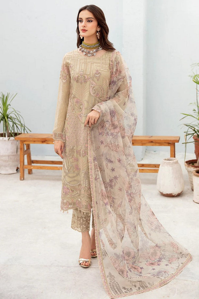 Ramsha - A 701 Chevron Chiffon Collection Vol 7