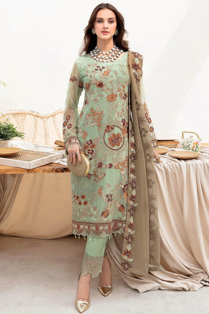 Ramsha - A 710 Chevron Chiffon Collection Vol 7