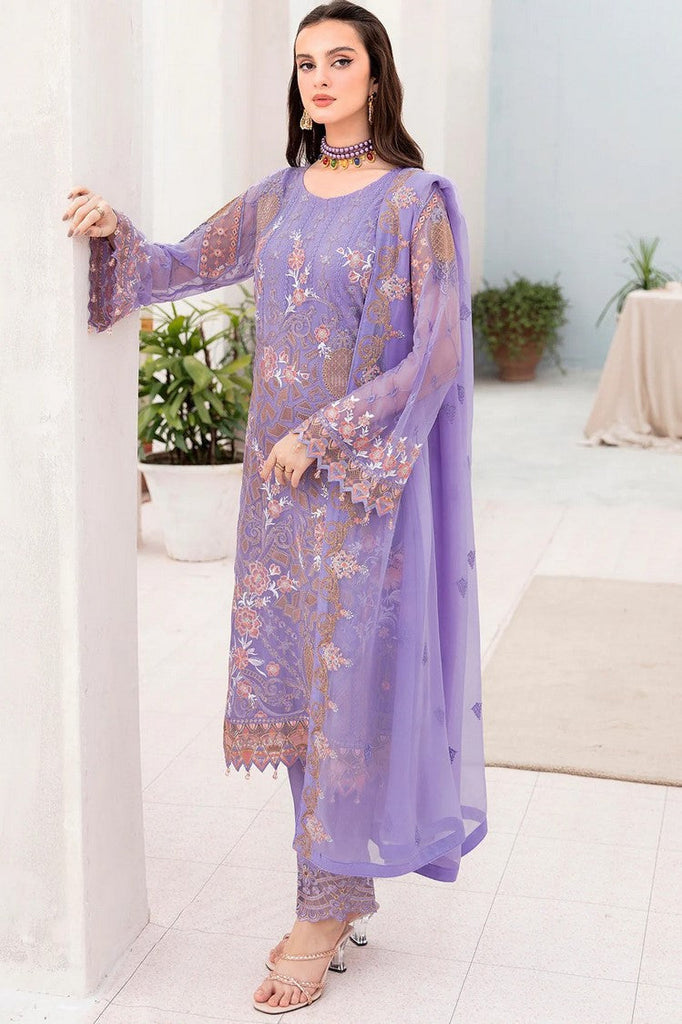 Ramsha - A 711 Chevron Chiffon Collection Vol 7