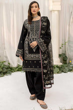 Load image into Gallery viewer, Meem - D 04 Black Smoke Luxury Cotton Sateen Handwork Collection