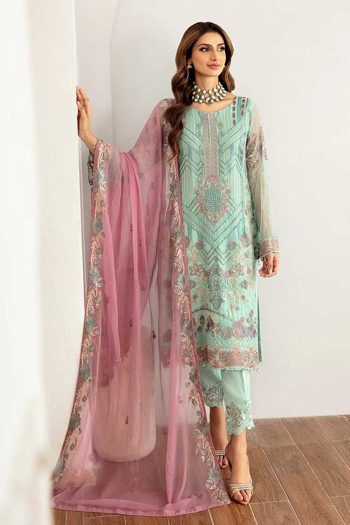 Ramsha - D 1107 Rangoon Chiffon Collection Vol 11