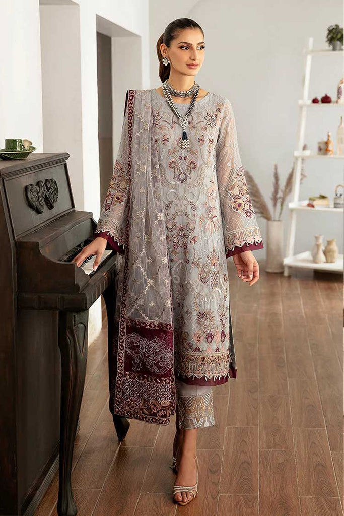 Ramsha - D 1109 Rangoon Chiffon Collection Vol 11