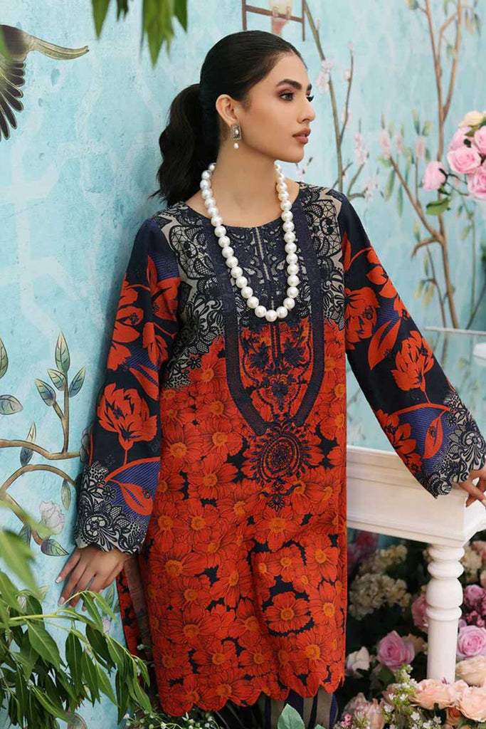 Charizma - BLW3 02B Belle Printed Embroidered 2 PC Khaddar Fall Winter Collection