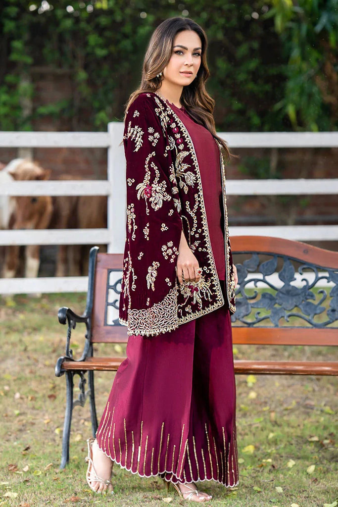 Zaib un Nisa - Velvets Pret Collection - Aroohi