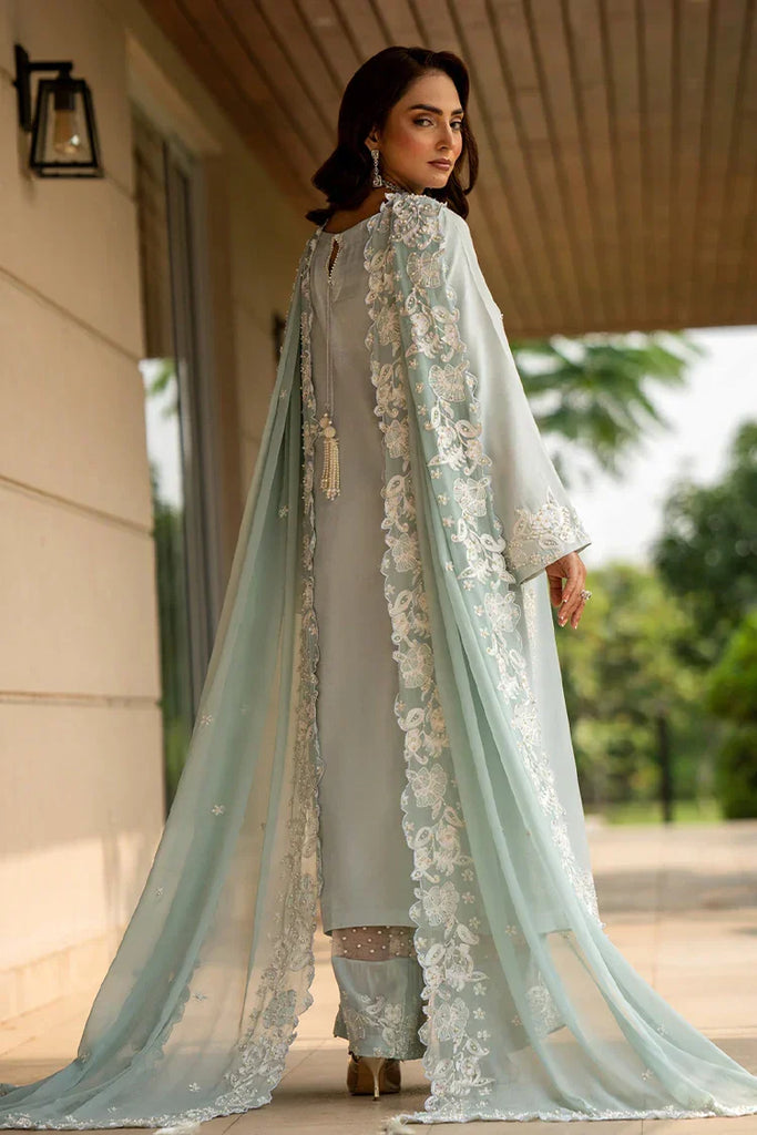 Zaib un Nisa - Luxe Pret Collection - Blizzard Blue Attire