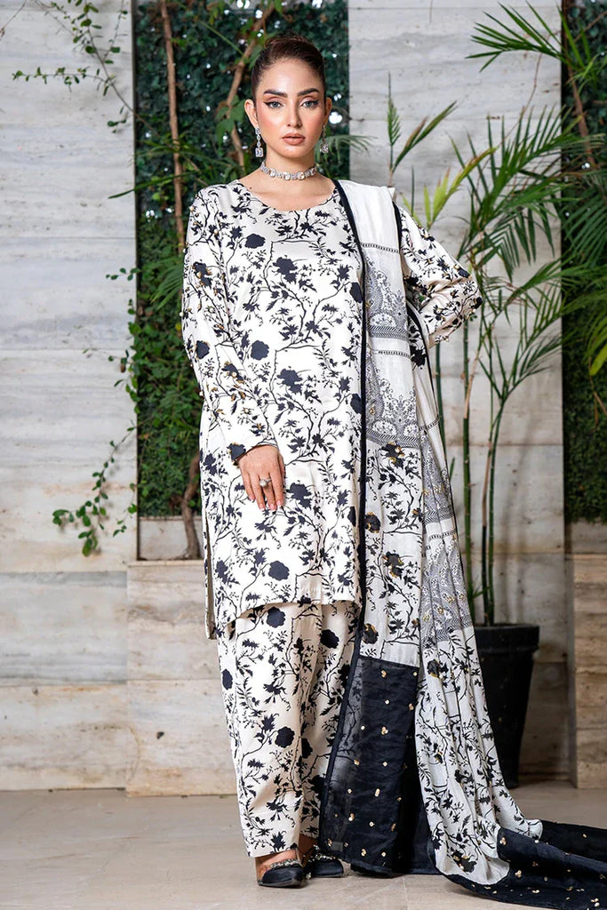 Zaib un Nisa - Luxe Pret Collection - Black & White