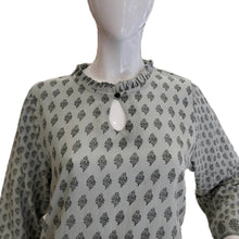 Load image into Gallery viewer, Printed Linen Kurti For Women - BGK07