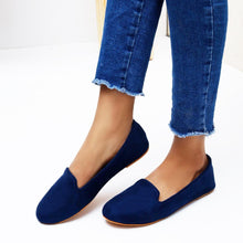 Load image into Gallery viewer, Navy Blue Loafers