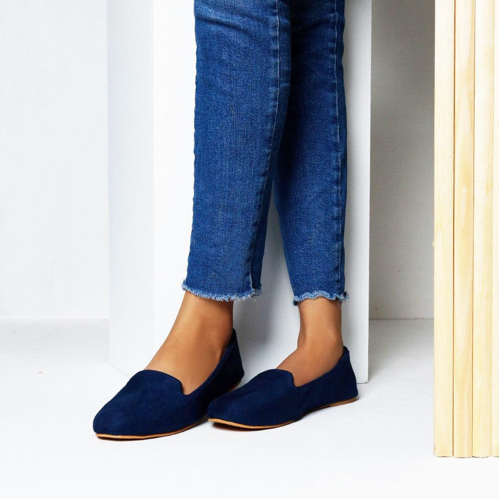 Navy Blue Loafers