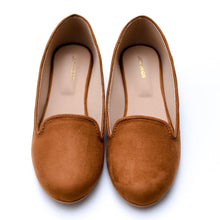 Load image into Gallery viewer, Camel Brown Loafers