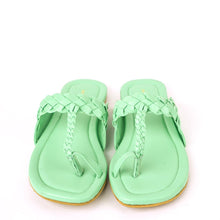 Load image into Gallery viewer, Chunky Braided Kolha Mint Green