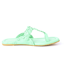 Load image into Gallery viewer, Chunky Braided Kolha Mint Green