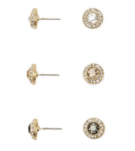 Load image into Gallery viewer, Pack of 3 - Stud Earrings Set - AGS06