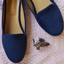 Load image into Gallery viewer, Navy Blue Loafers