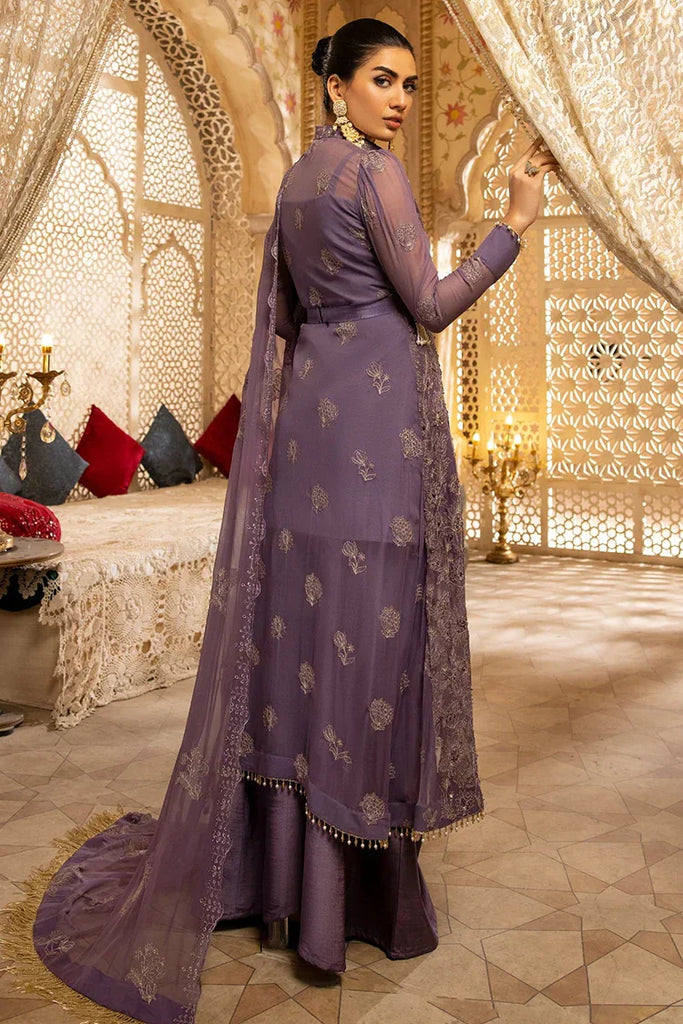 Kleren - Naqsh Unstitched Luxury Chiffon Collection - N-19