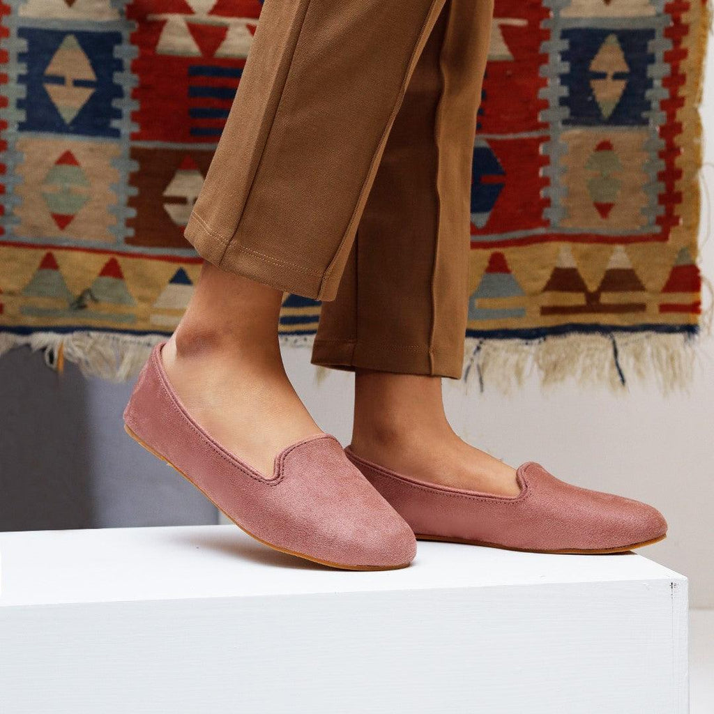 Tea Pink Loafers