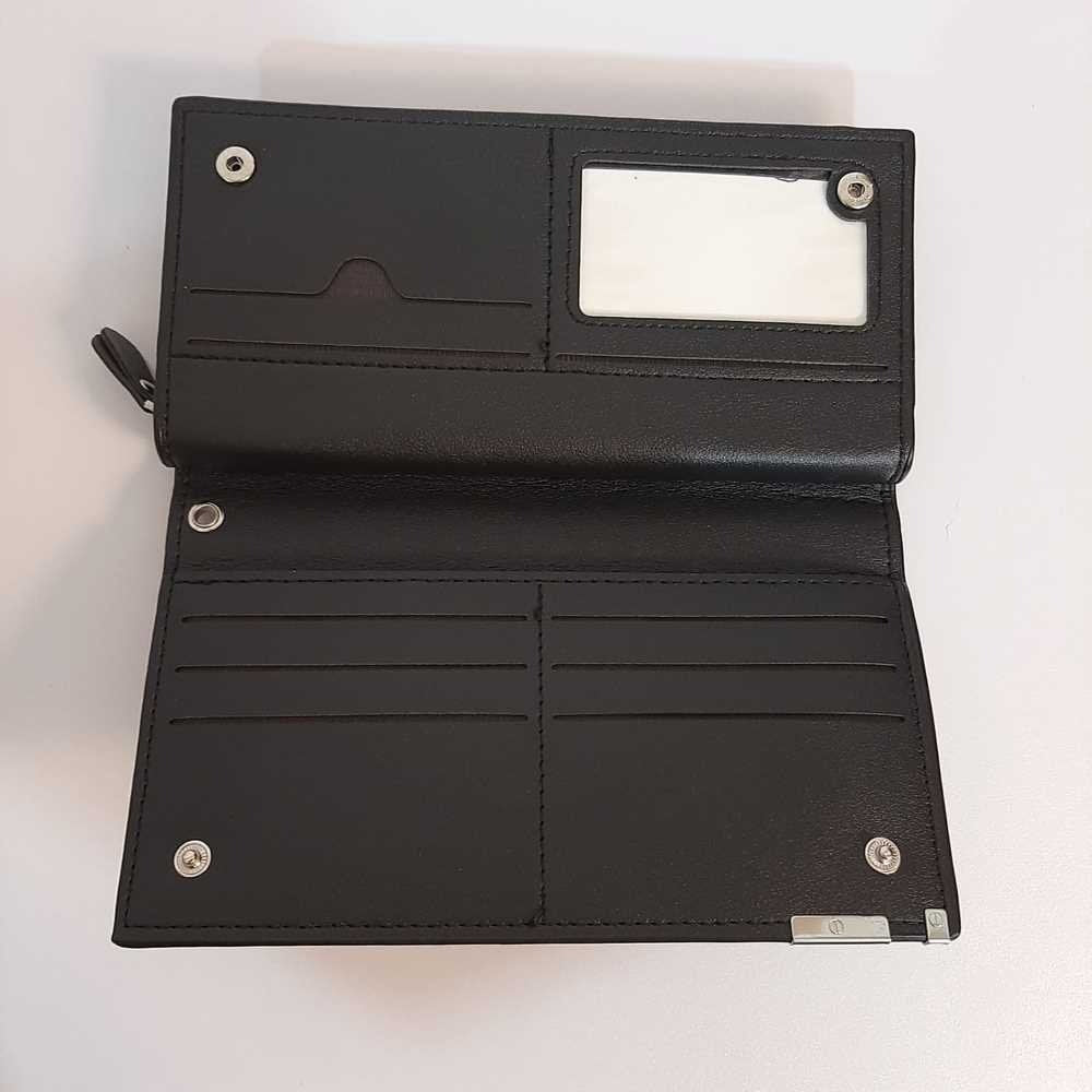 Soft Leather Wallet - Black - W12