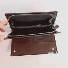 Load image into Gallery viewer, Soft Leather Wallet - Chocolate Brown - W12