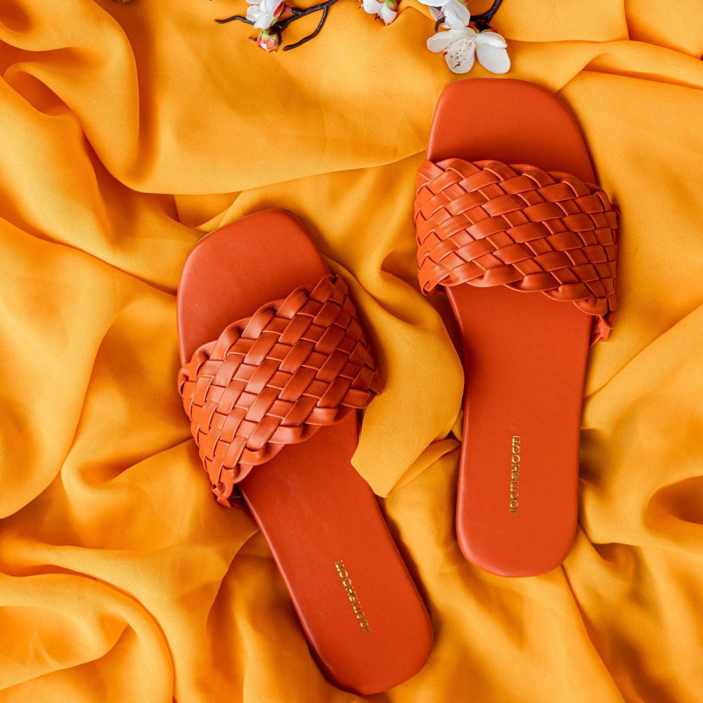 Weave Slides Orange